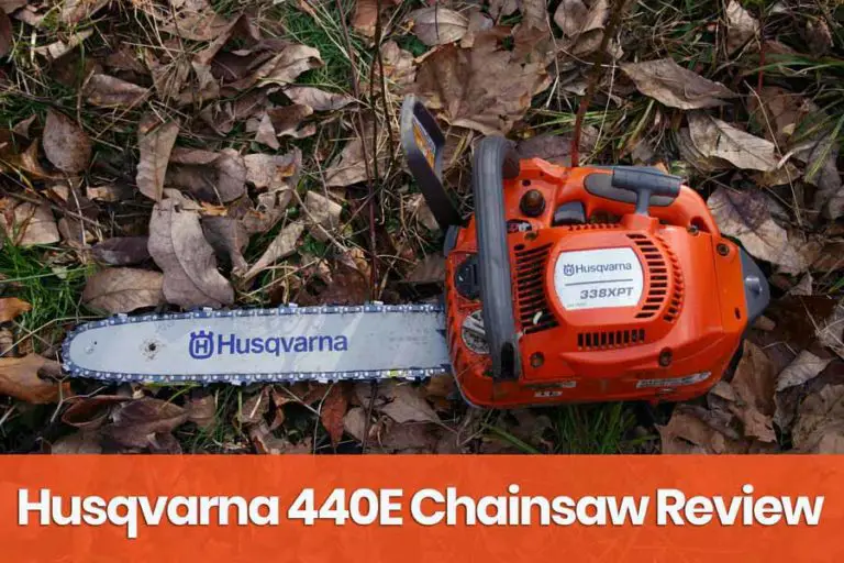 Husqvarna 440E Review  | 16-Inch Gas Powered Chainsaw