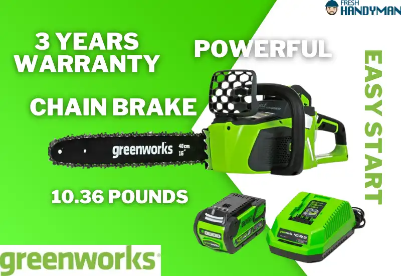 Greenworks G-MAX Cordless Chainsaw