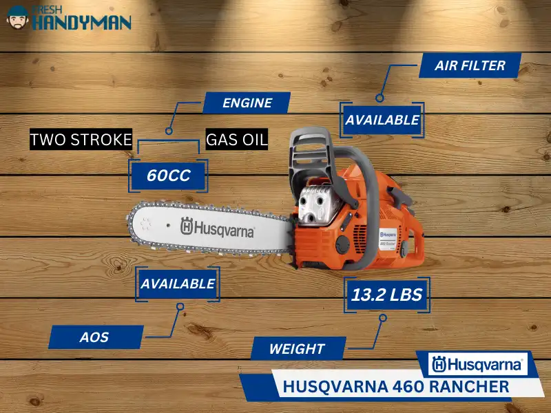 husqvarna chainsaw features