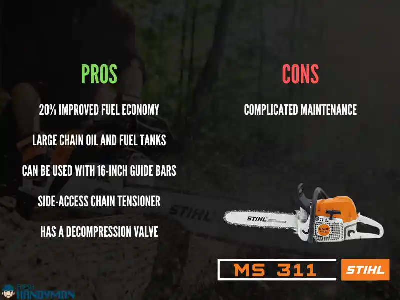 Pros and Cons of Stihl 311