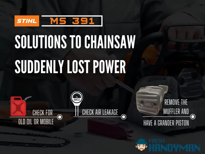 Chainsaw Suddenly Lost Power