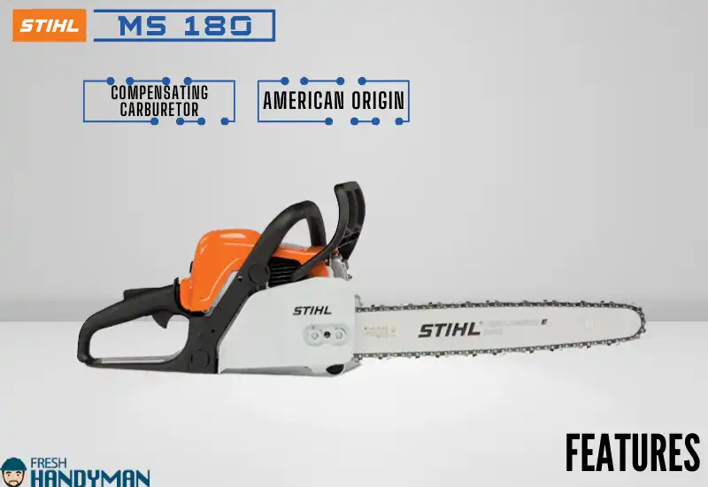Features of Stihl MS180