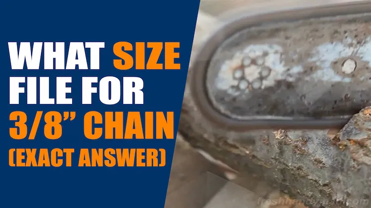 What Size File For 3/8” Chainsaw Chain? (Exact Answer)