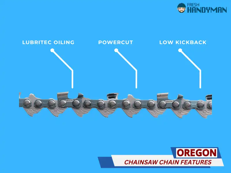 Oregon Chainsaw Chain Features