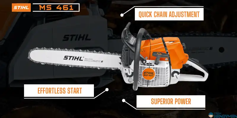 Stihl MS 461 Features