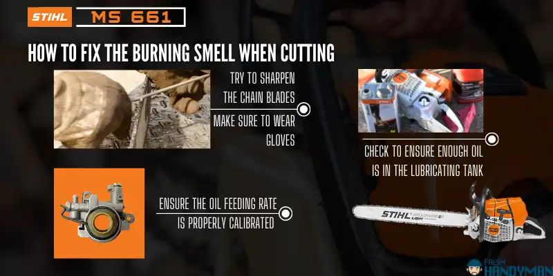A Burning Smell Is Released While Cutting