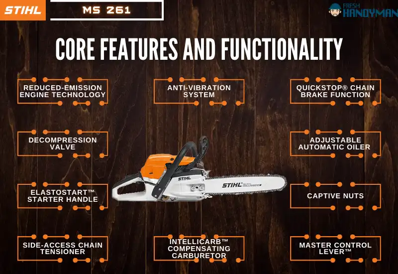Features and Functionality of Stihl 261