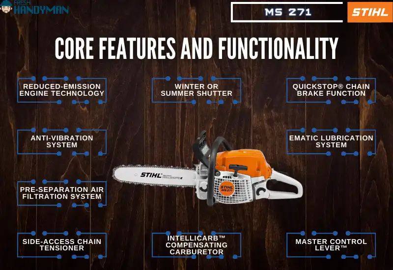 Features and Functionality of Stihl 271