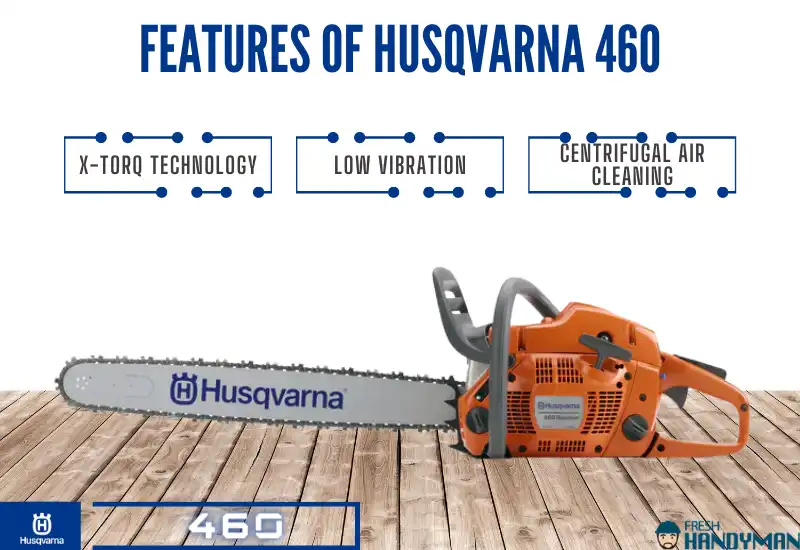 Features of Husqvarna 460