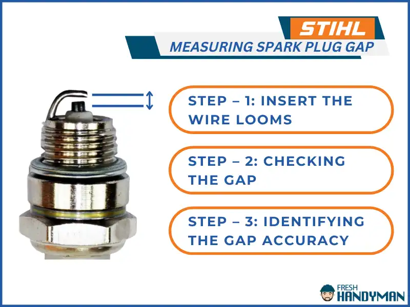 Measuring Spark Plug Gap on Stihl Chainsaws