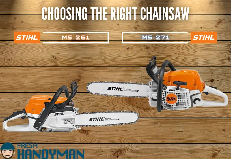 Stihl MS 261 Vs MS 271