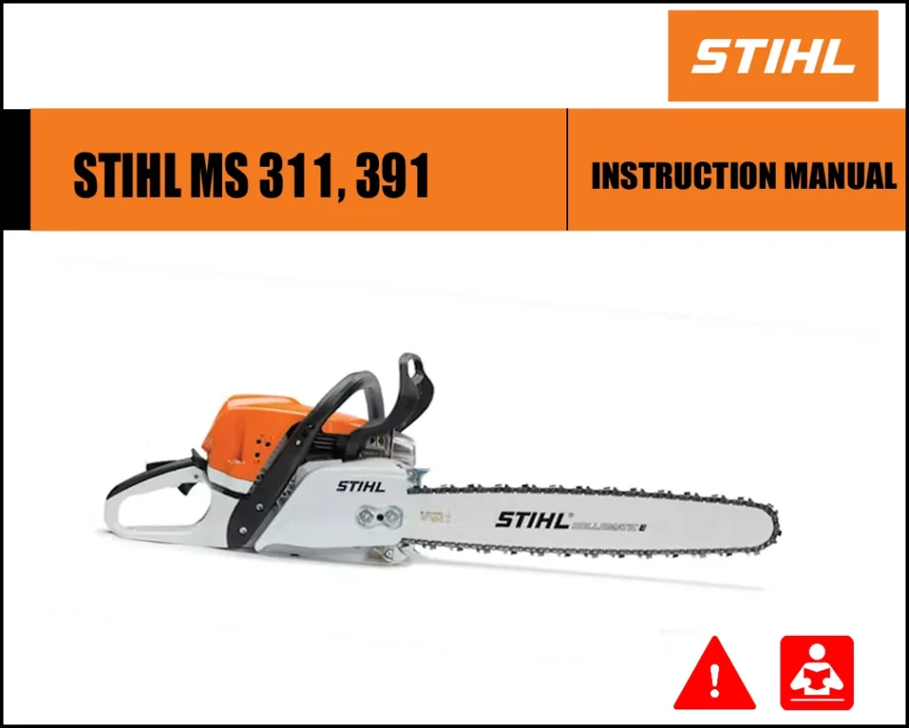 Stihl MS 391 User Manual