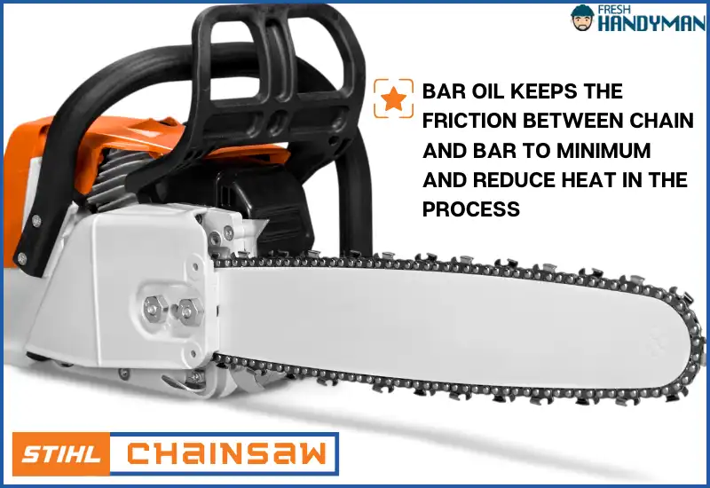 Purpose Of Bar Oil In Chainsaws