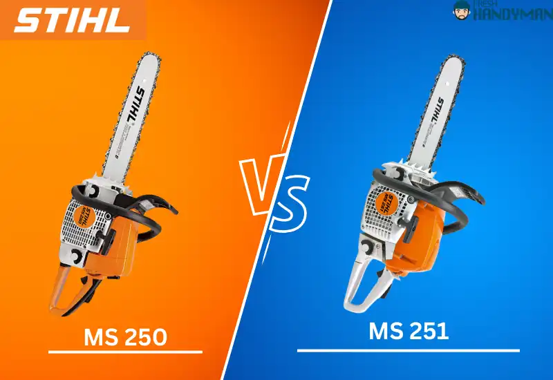 stihl ms 250 vs stihl ms 251 specs