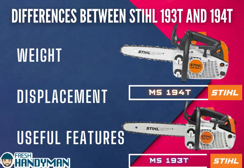 Differences Between Stihl 193t And 194t