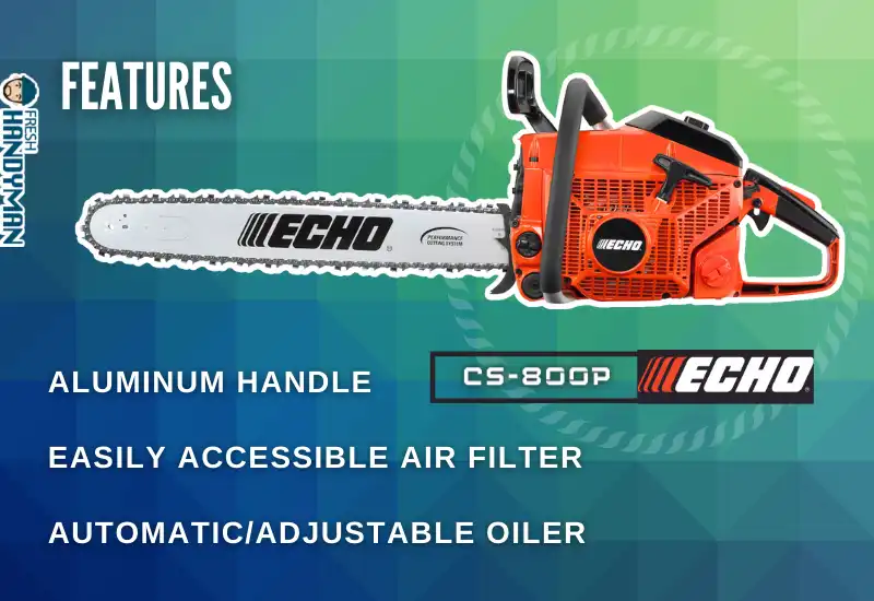 Features Of Echo CS-800P