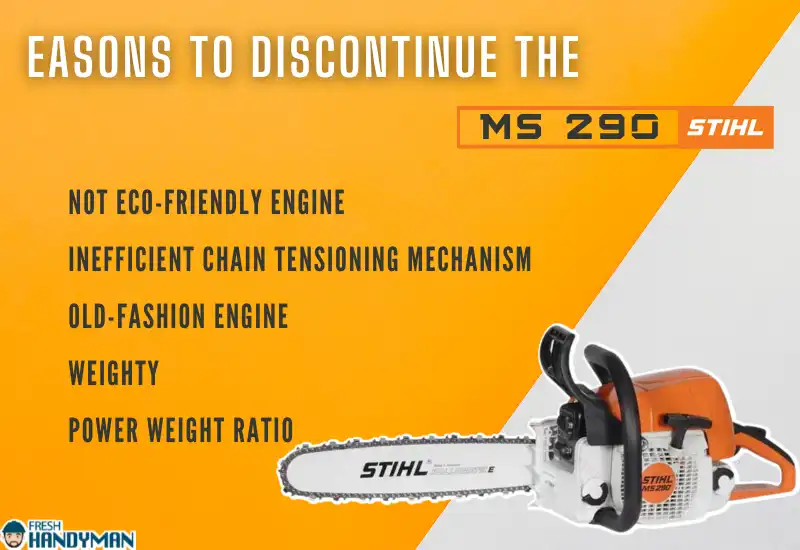 Reasons To Discontinue The MS290