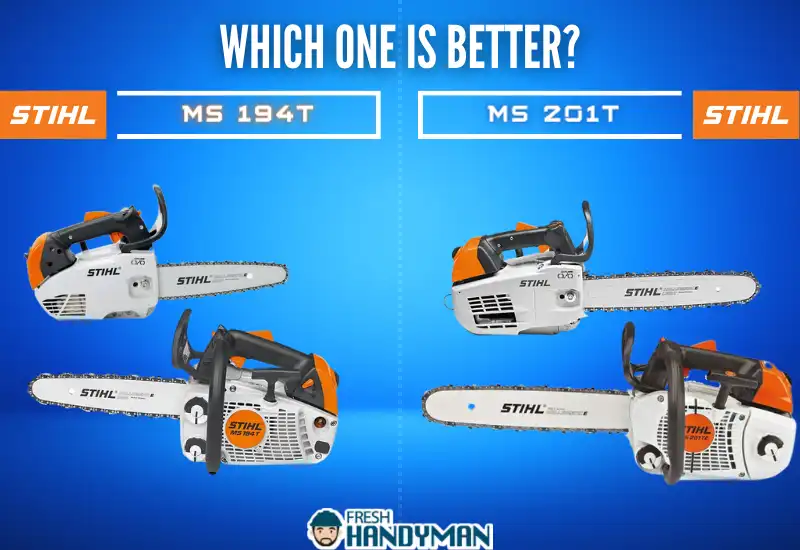 STIHL MS194T vs MS201T_ Which One Is Better