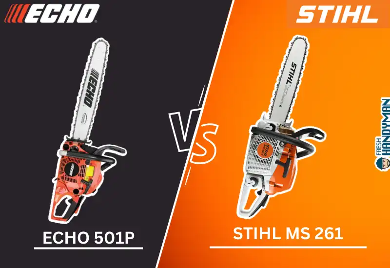 echo 501p vs stihl 261