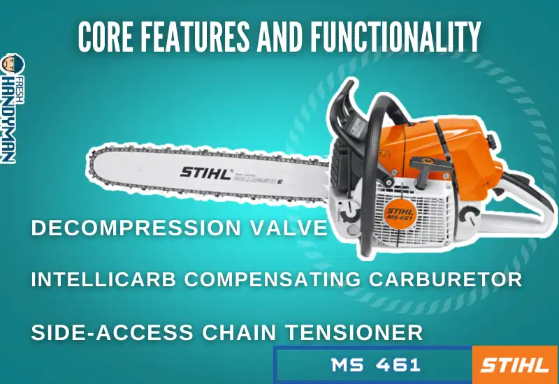 features of stihl ms 461