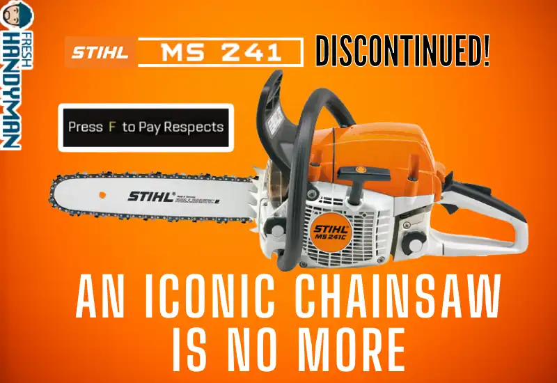 stihl ms 241 discontinued