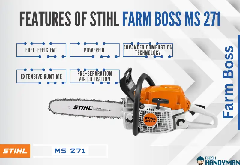 Features of Stihl Farm Boss 271