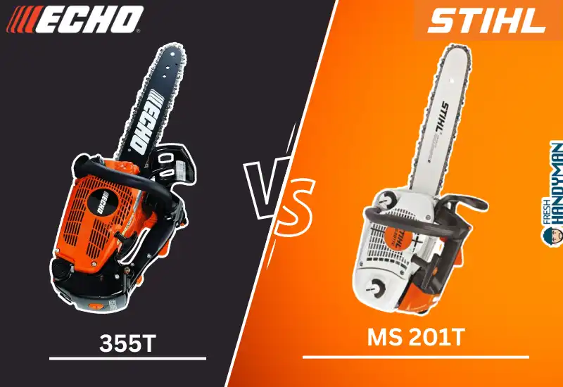 echo 355t vs stihl ms 201t