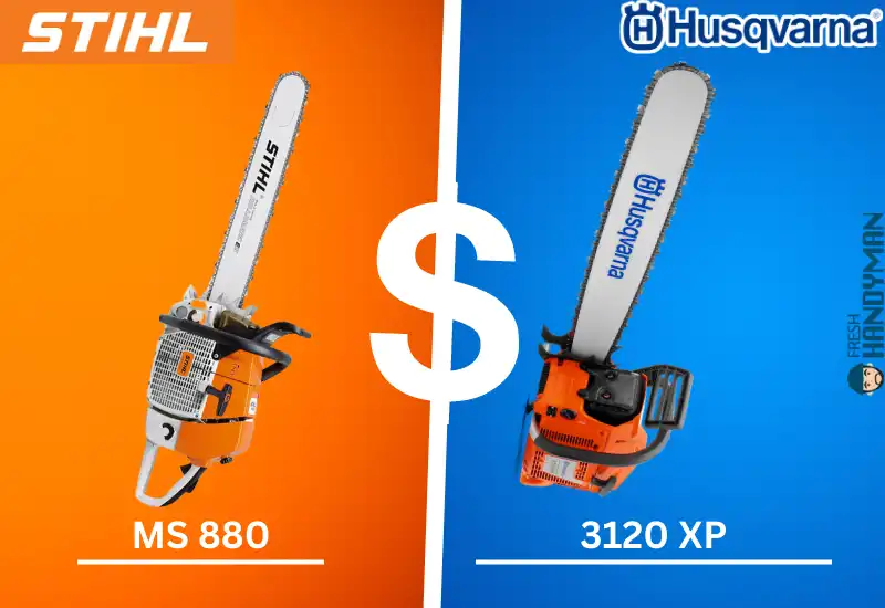 Cost of Husqvarna 3120xp vs Stihl MS 880