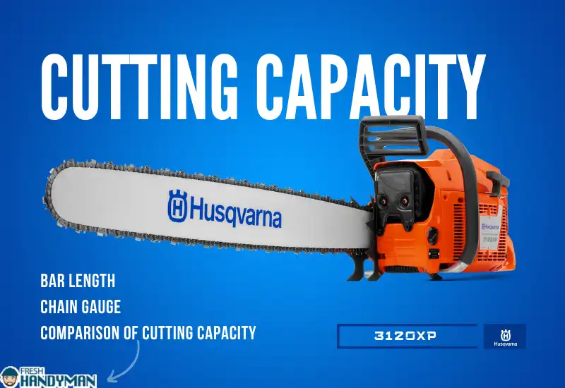 Husqvarna 3120xp – Cutting Capacity