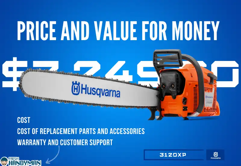 Husqvarna 3120xp – Price and Value for Money