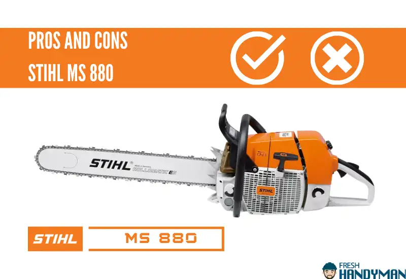 Pros and Cons of the Stihl 880