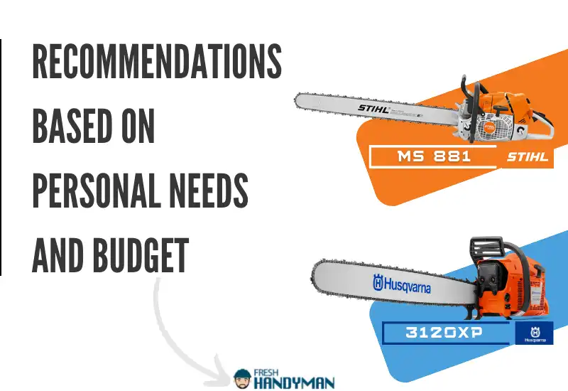 Recommendations Based on Personal Needs and Budget