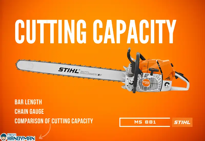 Stihl ms 881- cutting capacity