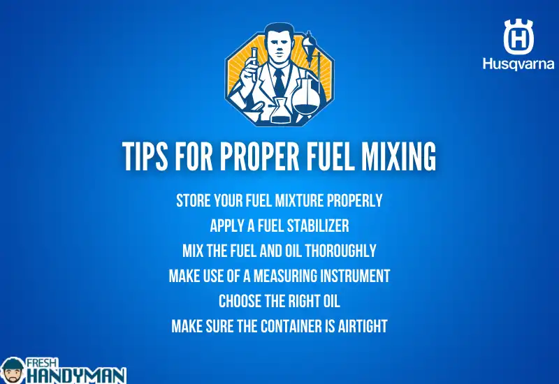 Tips For Proper Fuel Mixing