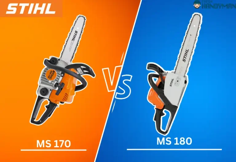 Stihl MS 170 Vs 180: Which One Should You Choose?