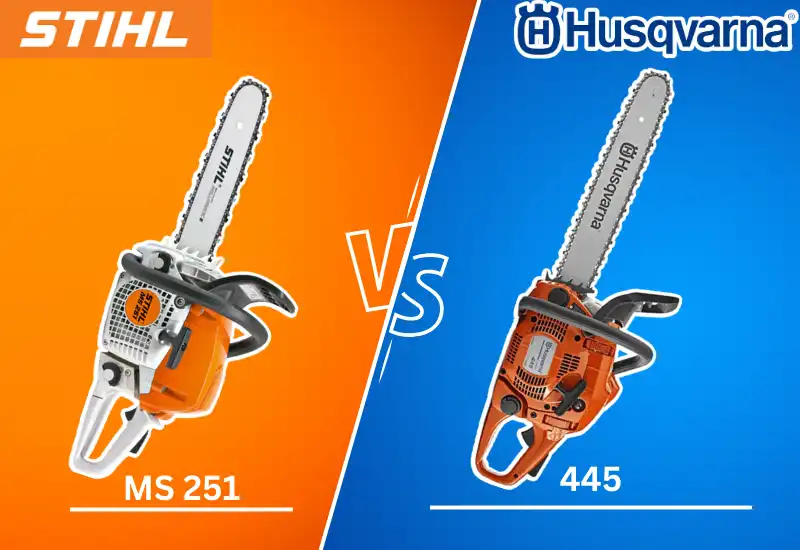 stihl ms 251 vs husqvarna 445