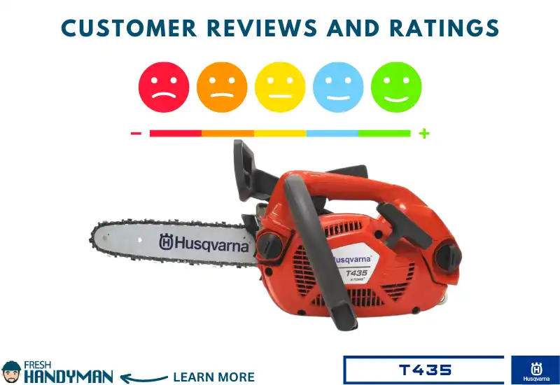 Customer Reviews and Ratings of Husqvarna T435