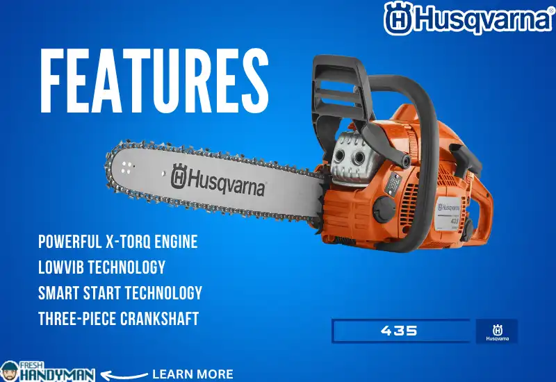 Features of Husqvarna 435