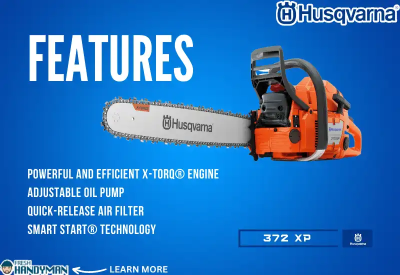 Features of the Husqvarna 372
