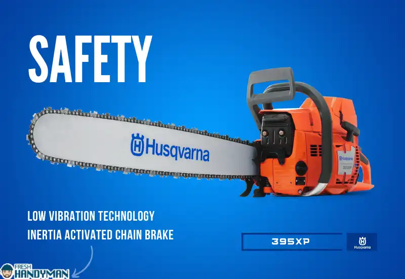 Husqvarna 395XP Safety