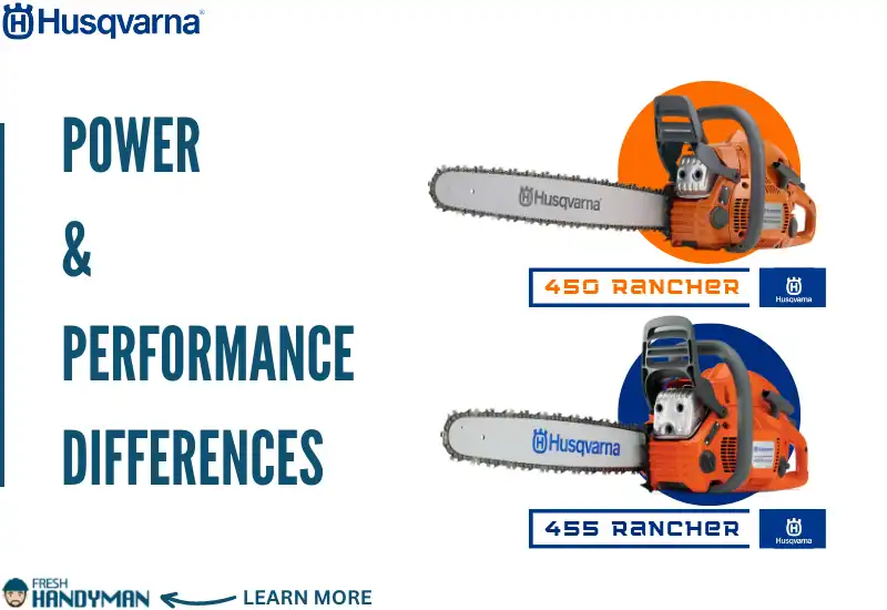 Power and Performance Differences Between Husqvarna 450 and 455 Rancher