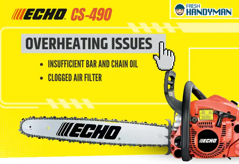 Overheating issues of ECHO CS-490
