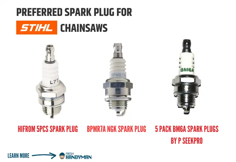 Preferred Spark Plug for Stihl Chainsaws