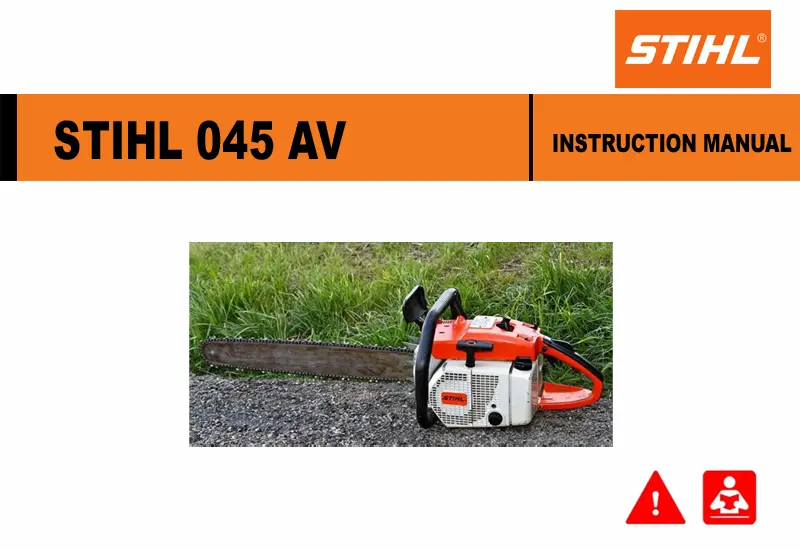 STIHL 045 AV Manual