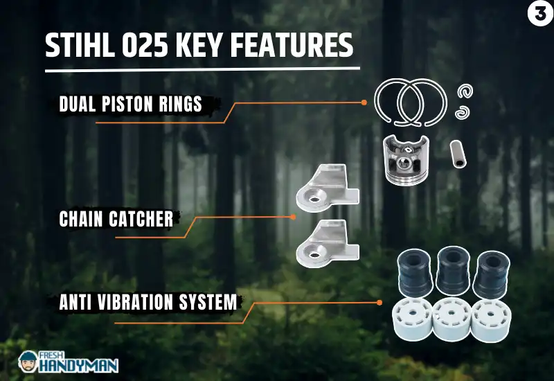 Stihl 025 Key Features 3