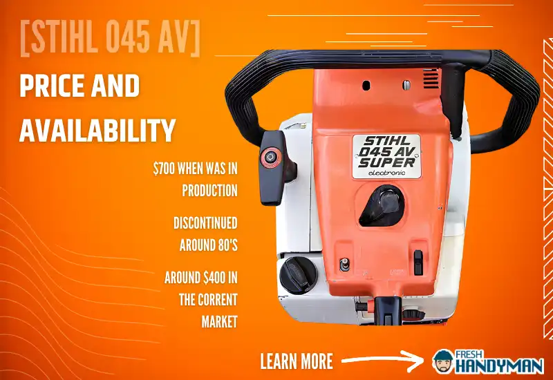 Stihl 045 AV Price and Availability