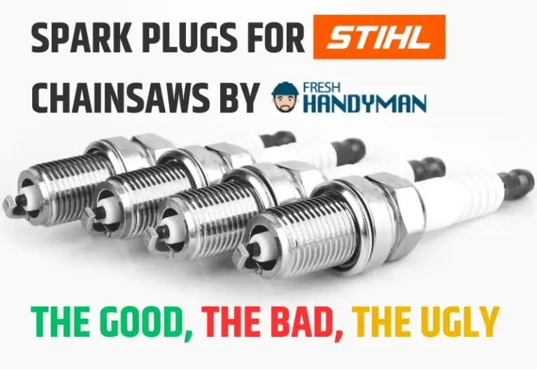 Spark Plugs for Stihl Chainsaw (The Good, The Bad, The Ugly)