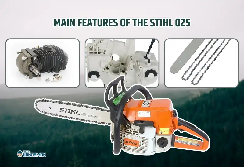 Features of the Stihl 025