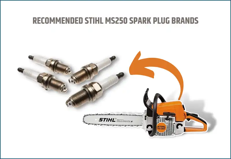 Recommended Stihl MS250 Spark Plug Brands