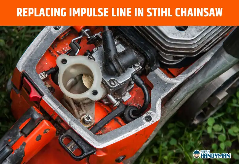 Replacing Impulse Line in Stihl Chainsaw